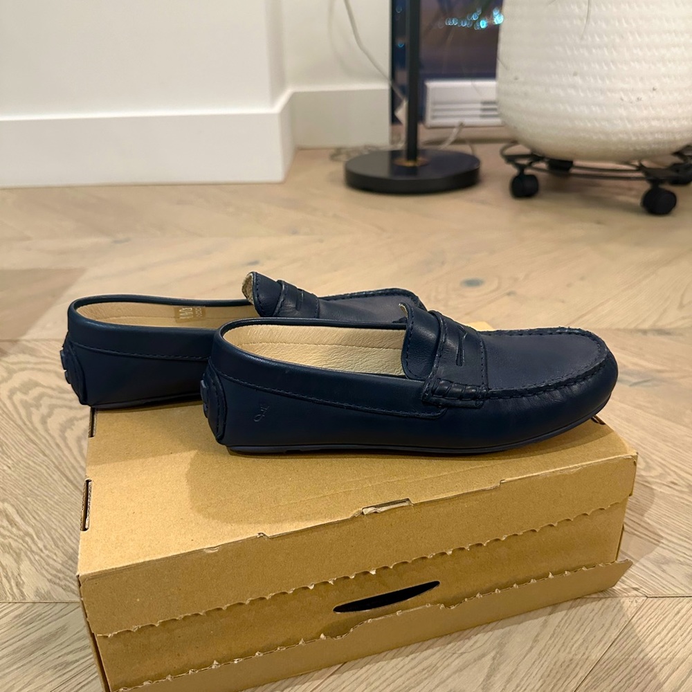 Authentic Jacadi boys shoes.